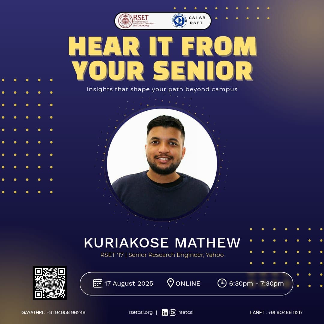 Hear It from your Senior