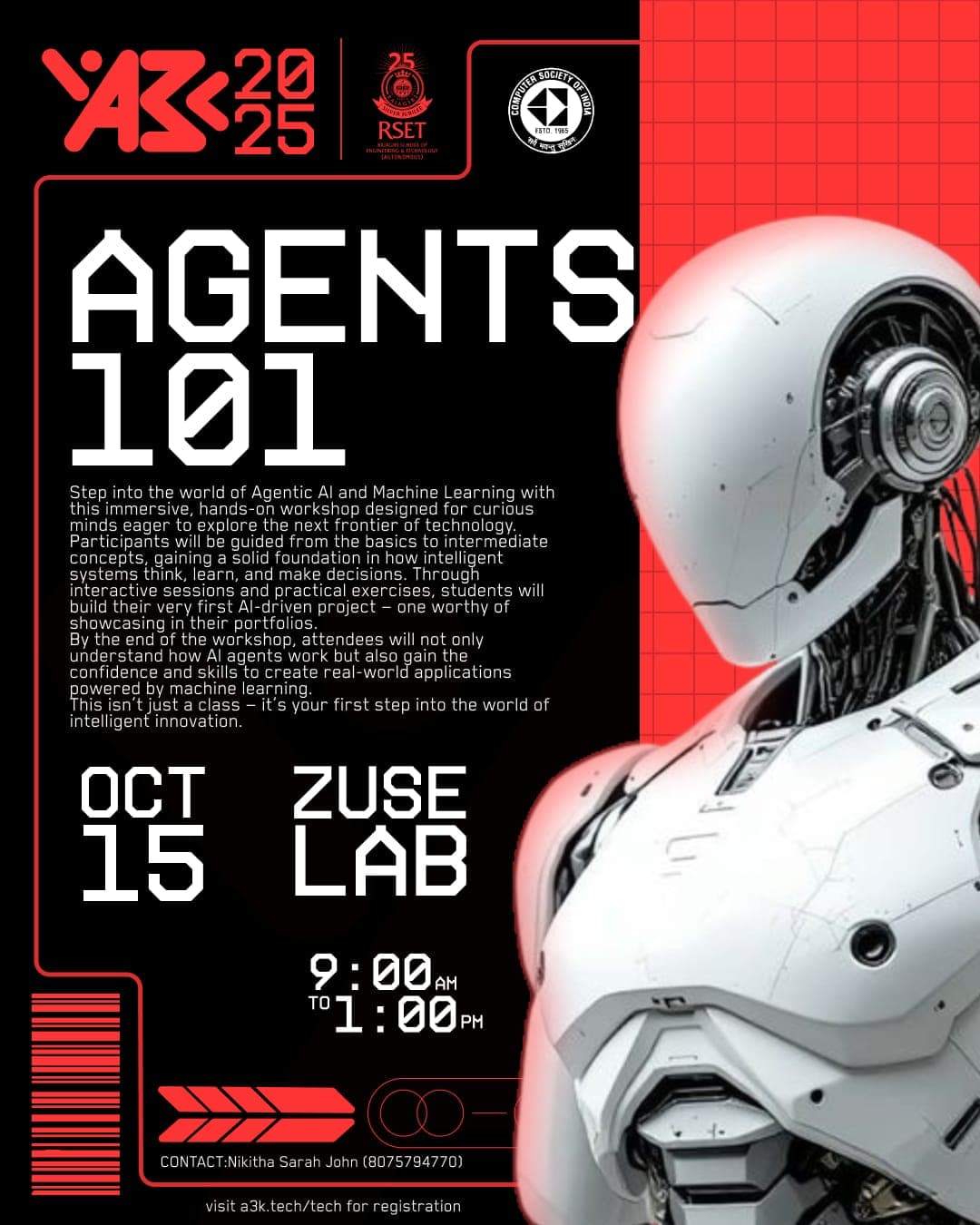 Agent 101- Hands on workshop on Agentic AI & Machine Learning