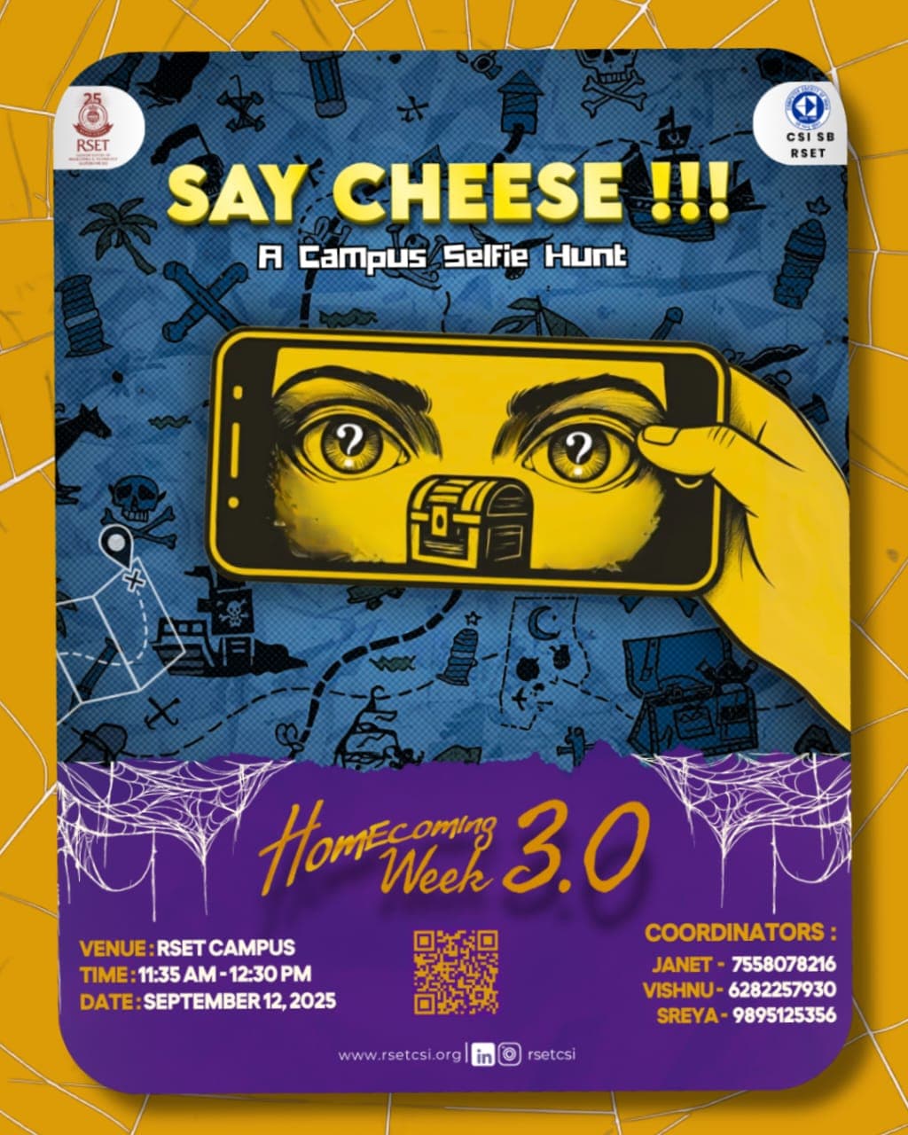 Say Cheese!!! – A Campus Selfie Hunt