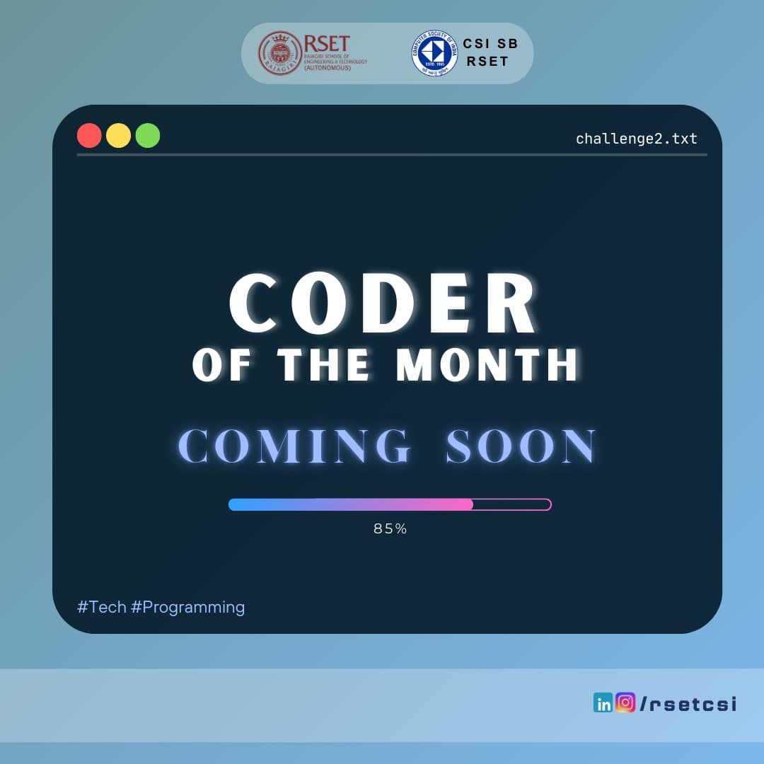 Coder of the Month (February)